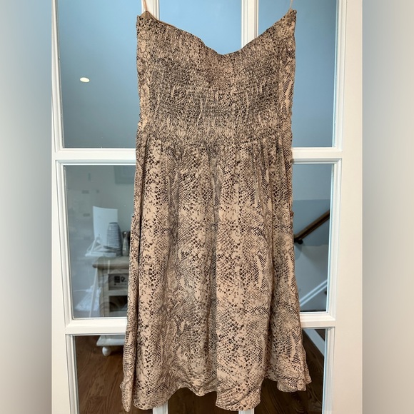 Rebecca Taylor Snake Skin print dress - size 0 - Picture 5 of 7